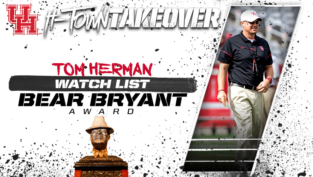 Herman Named to Bear Bryant Award Watch List Cougar Football Coogfans