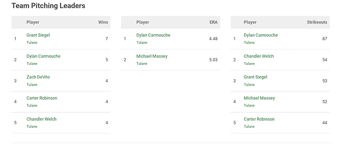 Tulane Portal Losses