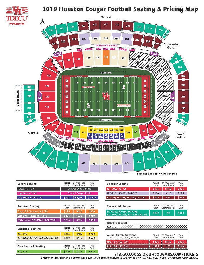 If you dropped season tickets this year - Cougar Football - Coogfans